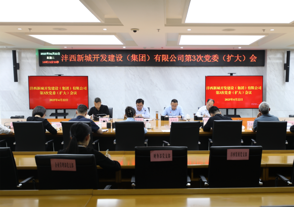 灃西集團召開第3次黨委（擴大）會議